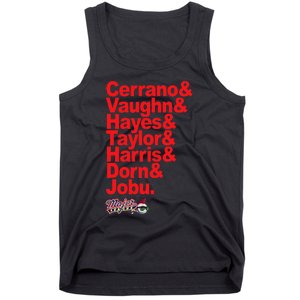 Major League Team Roster Tank Top