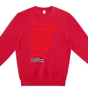 Major League Team Roster Premium Crewneck Sweatshirt