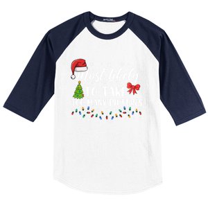 Most Likely To Take Too Y Pictures Funny Christmas Pajama Cute Gift Baseball Sleeve Shirt