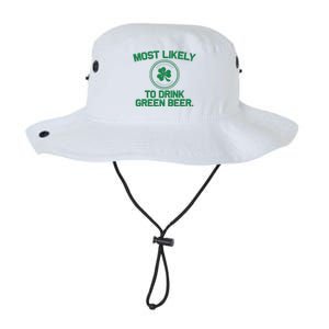 Most Likely To Drink Green Beer Funny St Patricks Day Legacy Cool Fit Booney Bucket Hat