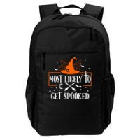 Most Likely To Get Spooked Halloween Daily Commute Backpack