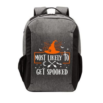 Most Likely To Get Spooked Halloween Vector Backpack