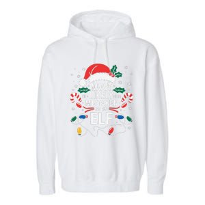 Most Likely To Be Mistaken As An Elf Christmas Family Xmas Garment-Dyed Fleece Hoodie