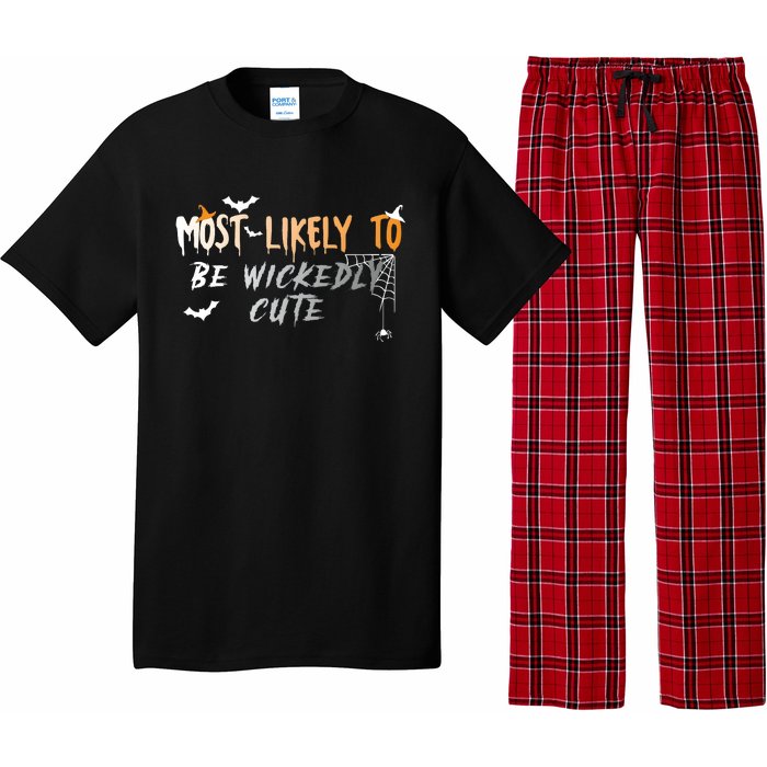 Most Likely To Wickedly Cute Halloween Pajama Set