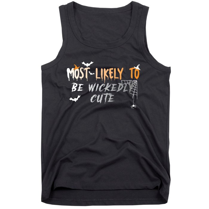 Most Likely To Wickedly Cute Halloween Tank Top