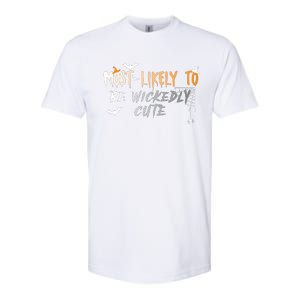 Most Likely To Wickedly Cute Halloween Softstyle CVC T-Shirt