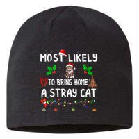 Most Likely To Bring Home Stray Cat Family Matching Sustainable Beanie