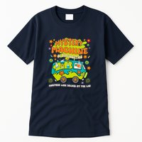 Med Lab Tech Lab Week 2025 Mystery Machine of Diagnostics Long Sleeve Tall T-Shirt