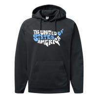 Matt Leinart The United State Of America Performance Fleece Hoodie