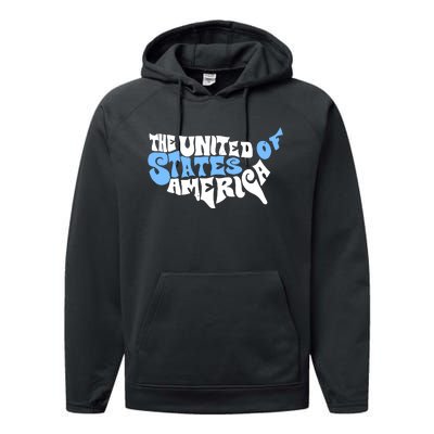 Matt Leinart The United State Of America Performance Fleece Hoodie