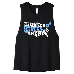 Matt Leinart The United State Of America Women's Racerback Cropped Tank