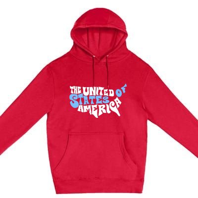 Matt Leinart The United State Of America Premium Pullover Hoodie