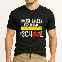 MOST LIKELY TO RULE THE SCHOOL RULER & APPLE Performance Shirt