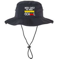 MOST LIKELY TO RULE THE SCHOOL RULER & APPLE Bucket Hat