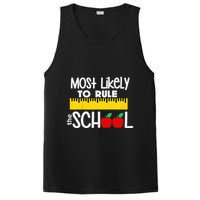 MOST LIKELY TO RULE THE SCHOOL RULER & APPLE PosiCharge Competitor Tank