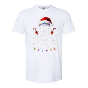 Most Likely To Get High With Santa Christmas Funny Softstyle CVC T-Shirt