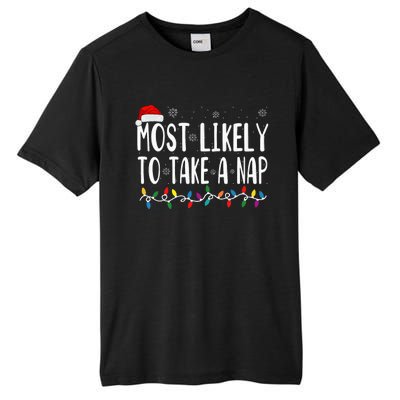 Most Likely Take A Nap Tall Fusion ChromaSoft Performance T-Shirt