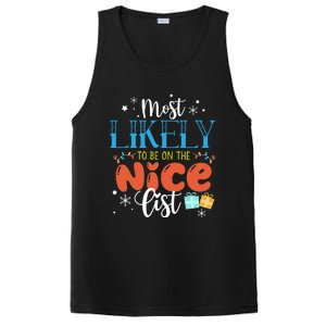 Most Likely To Be On The Nice List PosiCharge Competitor Tank