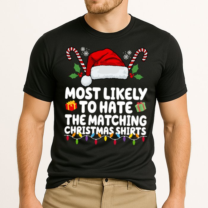 Most Likely To Hat The Matching Christmas Shirts Cooling Performance Crew T-Shirt
