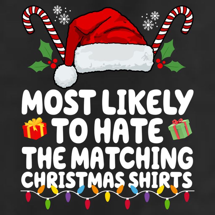 Most Likely To Hat The Matching Christmas Shirts Hat