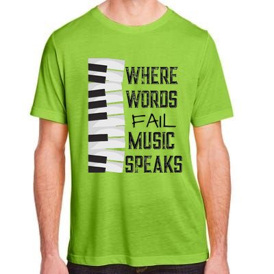 Music Lovers Themed Gift Tee Adult ChromaSoft Performance T-Shirt