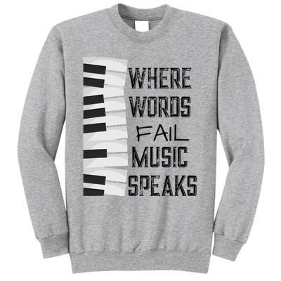 Music Lovers Themed Gift Tee Sweatshirt