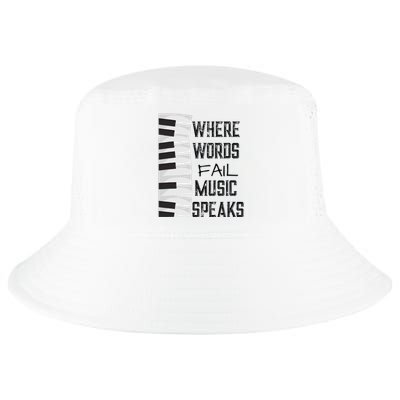 Music Lovers Themed Gift Tee Cool Comfort Performance Bucket Hat