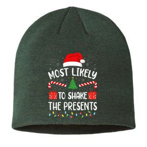 Most Likely To Shake The Presents squad family Christmas  Sustainable Beanie