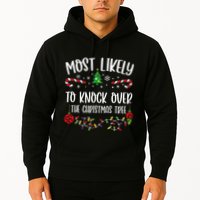 Most Likely To Knock Over The Christmas Tree Funny Christmas Family Matching C Hoodie
