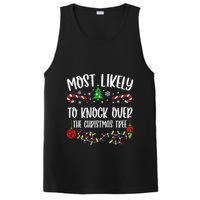 Most Likely To Knock Over The Christmas Tree Funny Christmas Family Matching C PosiCharge Competitor Tank