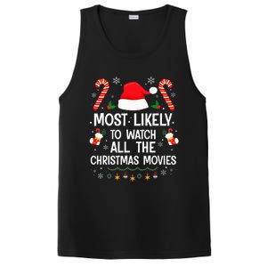 Most Likely To Watch All The Christmas Movies Christmas PosiCharge Competitor Tank