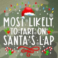 Most Likely To Fart On Santas Lap Family Matching Christmas Legacy Tie Dye Trucker Hat