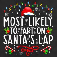 Most Likely To Fart On Santas Lap Family Matching Christmas Tumbler