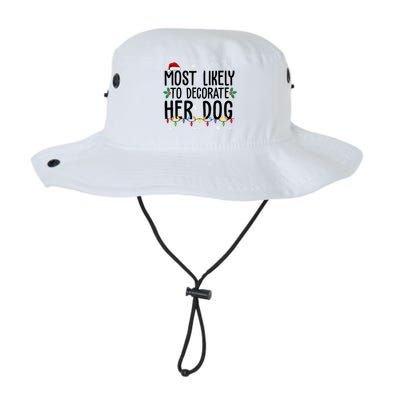 Most Likely To Decorate Her Dog Funny Christmas Legacy Cool Fit Booney Bucket Hat