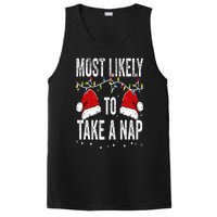 Most Likely To Take A Nap Matching Christmas For Family PosiCharge Competitor Tank