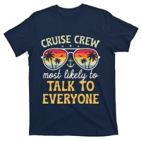 Most Likely To Talk To Everyone Matching Family Cruise 2024 T-Shirt