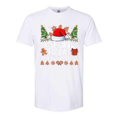 Most Likely To Eat Santas Cookies Christmas Shirts For Family Softstyle CVC T-Shirt