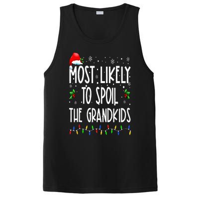 Most Likely To Spoil The Grand Funny Christmas Grandma PosiCharge Competitor Tank