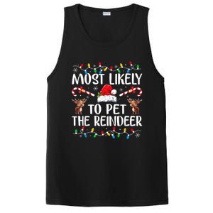 Most Likely To Pet The Reindeer PosiCharge Competitor Tank