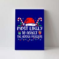 Most Likely To Forget The Hidden Presents Family Christmas Canvas