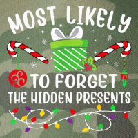 Most Likely To Forget The Hidden Presents xmas  Legacy Tie Dye Trucker Hat