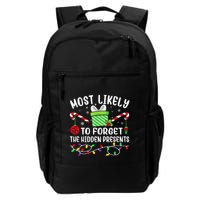 Most Likely To Forget The Hidden Presents xmas  Backpack