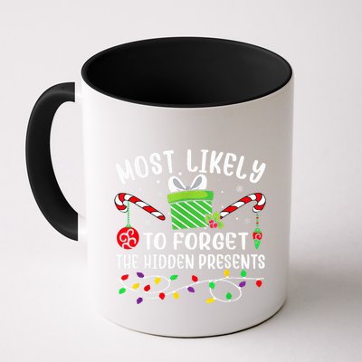 Most Likely To Forget The Hidden Presents xmas  Mug