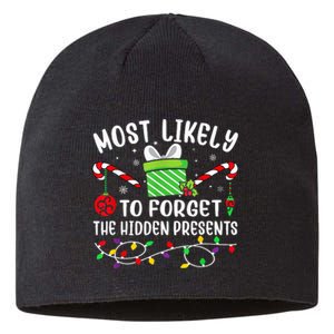 Most Likely To Forget The Hidden Presents xmas  Sustainable Beanie