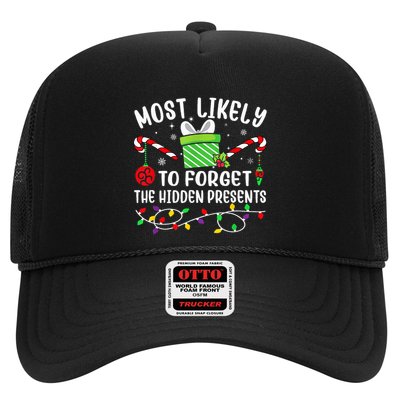 Most Likely To Forget The Hidden Presents xmas  Trucker Hat