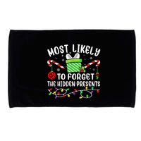 Most Likely To Forget The Hidden Presents xmas  Microfiber Hand Towel