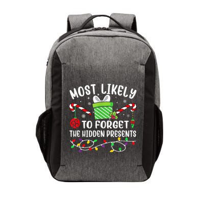 Most Likely To Forget The Hidden Presents xmas  Vector Backpack