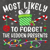 Most Likely To Forget The Hidden Presents xmas  Vector Backpack