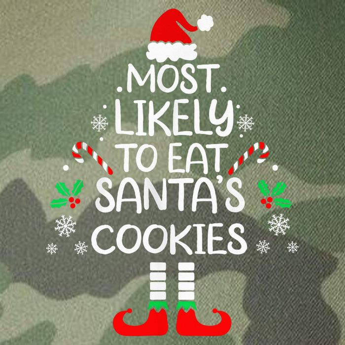 Most Likely To Eat Santas Cookies Christmas Family Matching  Legacy Tie Dye Trucker Hat