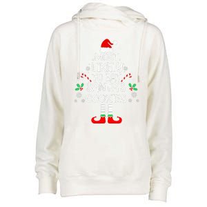 Most Likely To Eat Santas Cookies Christmas Family Matching  Womens Funnel Neck Pullover Hood